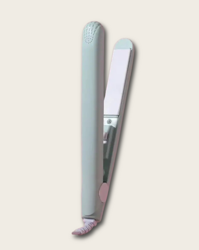 Portable Straightener Curling Iron